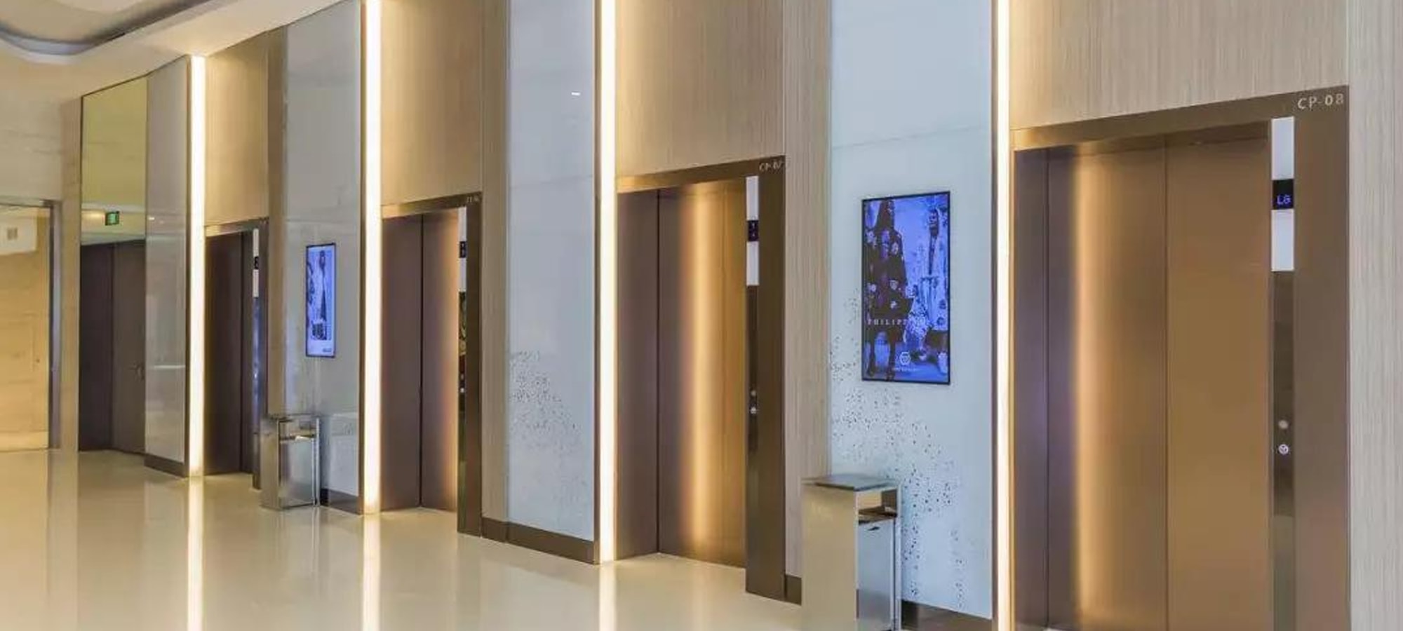 Application of LC410 series elevator specific frequency converter all-in-one machine in elevators